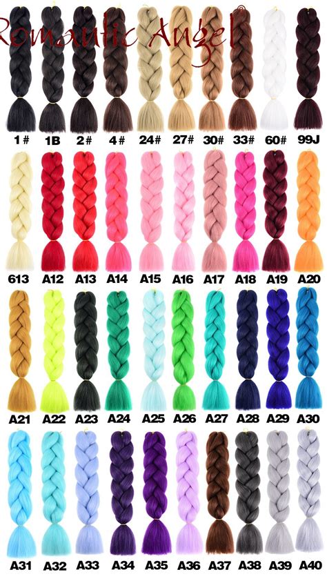 braiding hair 4 color|braiding hair color chart.